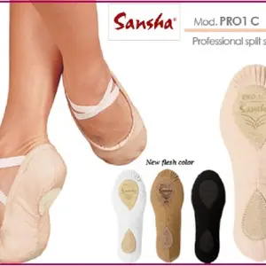 SAPATILHA DE MEIA PONTA - SANSHA -  PRO1C